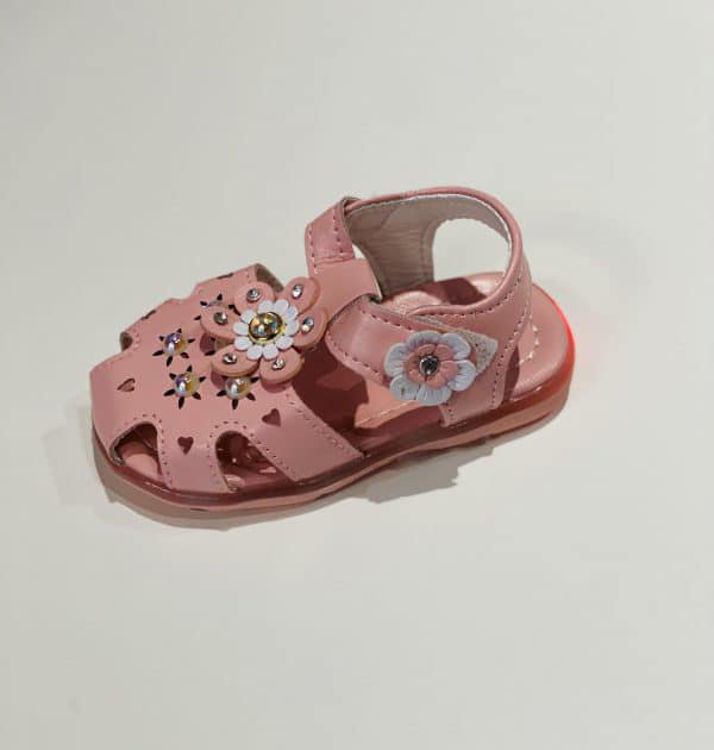 Picture of XK202-GIRLS HIGH QUALITY- LIGHTUP SANDALS WITH VELCRO